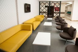 durgu sofa | gordon coffee tables | round armchairs