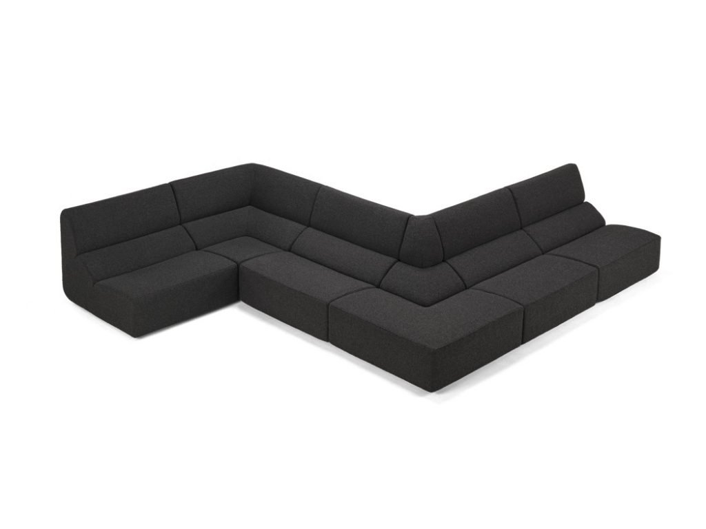 layout modular sofa NUANS