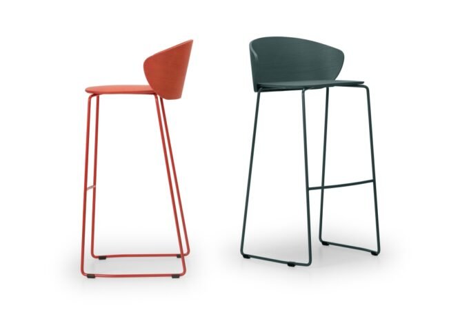 not wood barstool - Image 4
