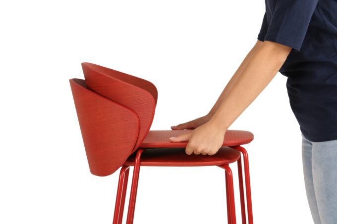 not wood counter stool - Image 6