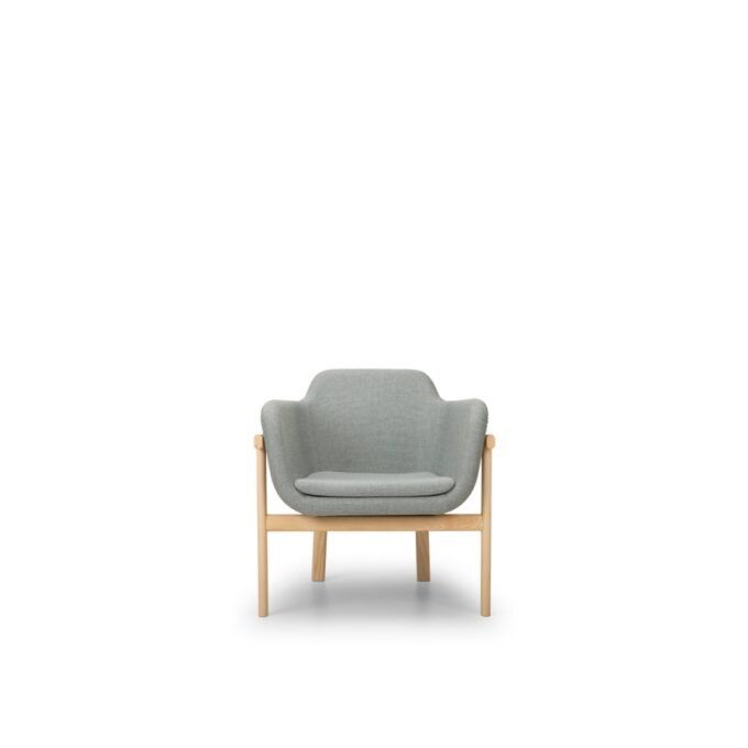 slight armchair wood frame