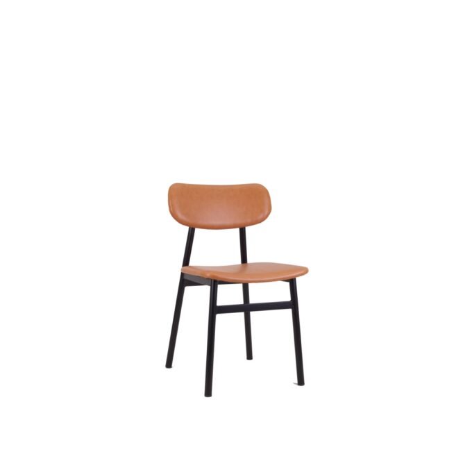 ojai metal chair upholstered
