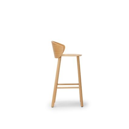 not wood barstool wooden base