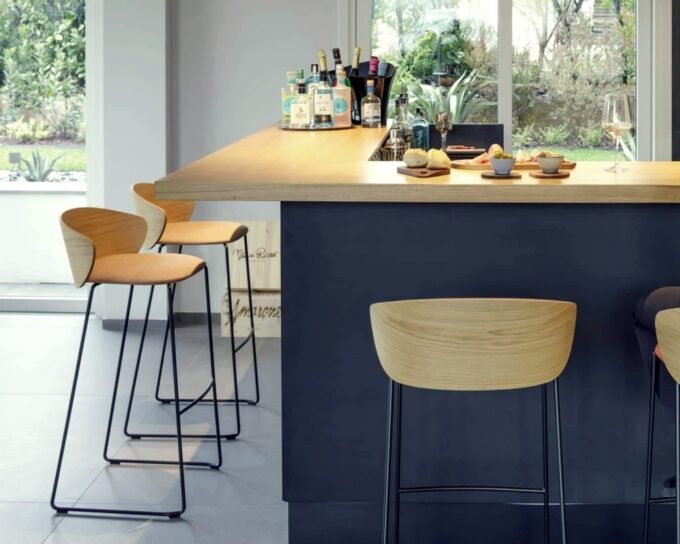not wood counter stool - Image 2