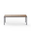 elusive outdoor table | wood top - NUANS