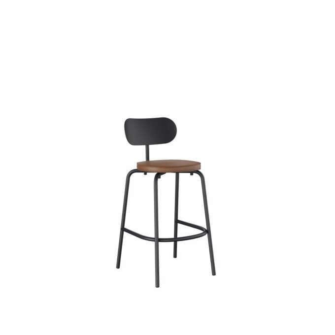 stelo bar stool upholstered