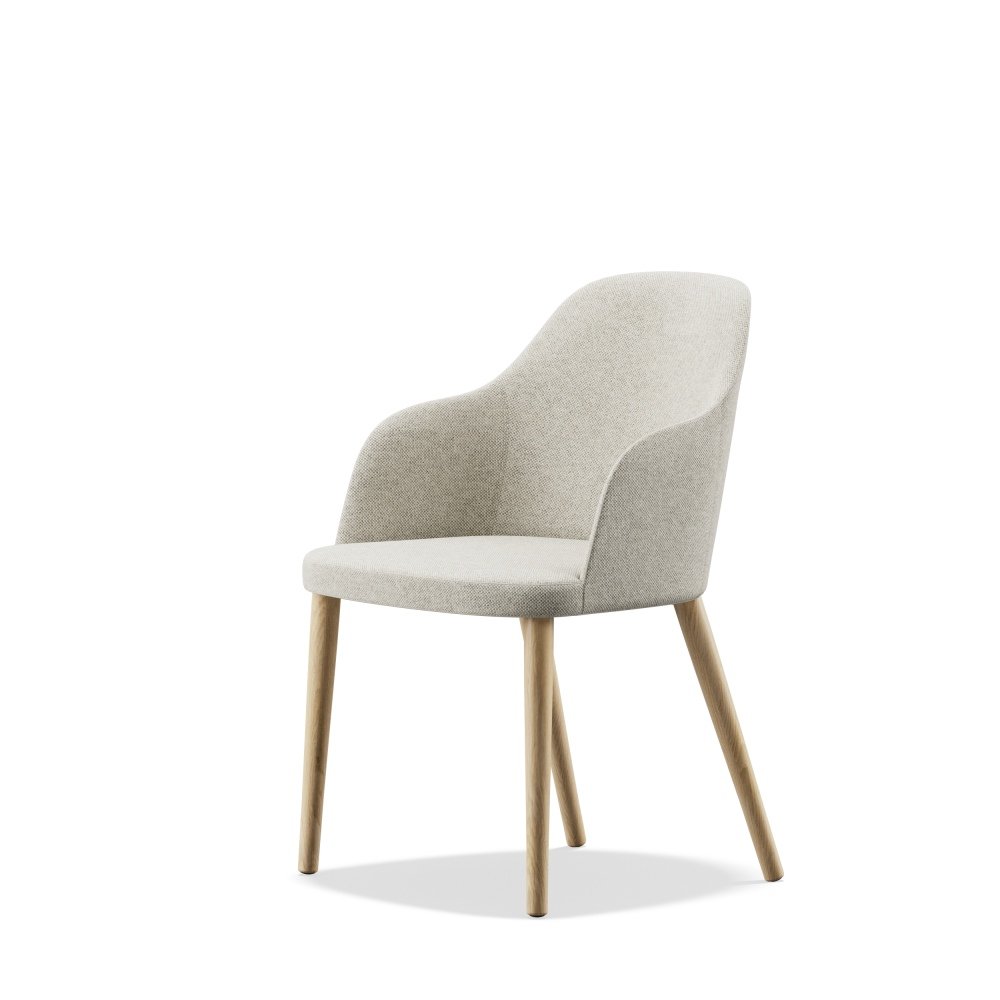rhone armchair wood base - Image 5