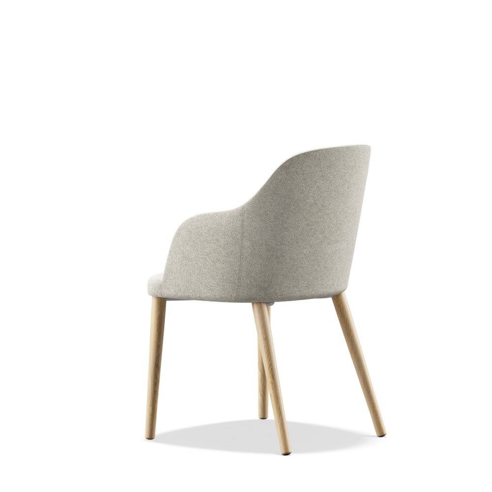 rhone armchair wood base - Image 3