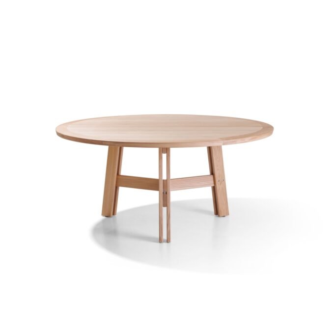 zuel solid wood round table - Image 4